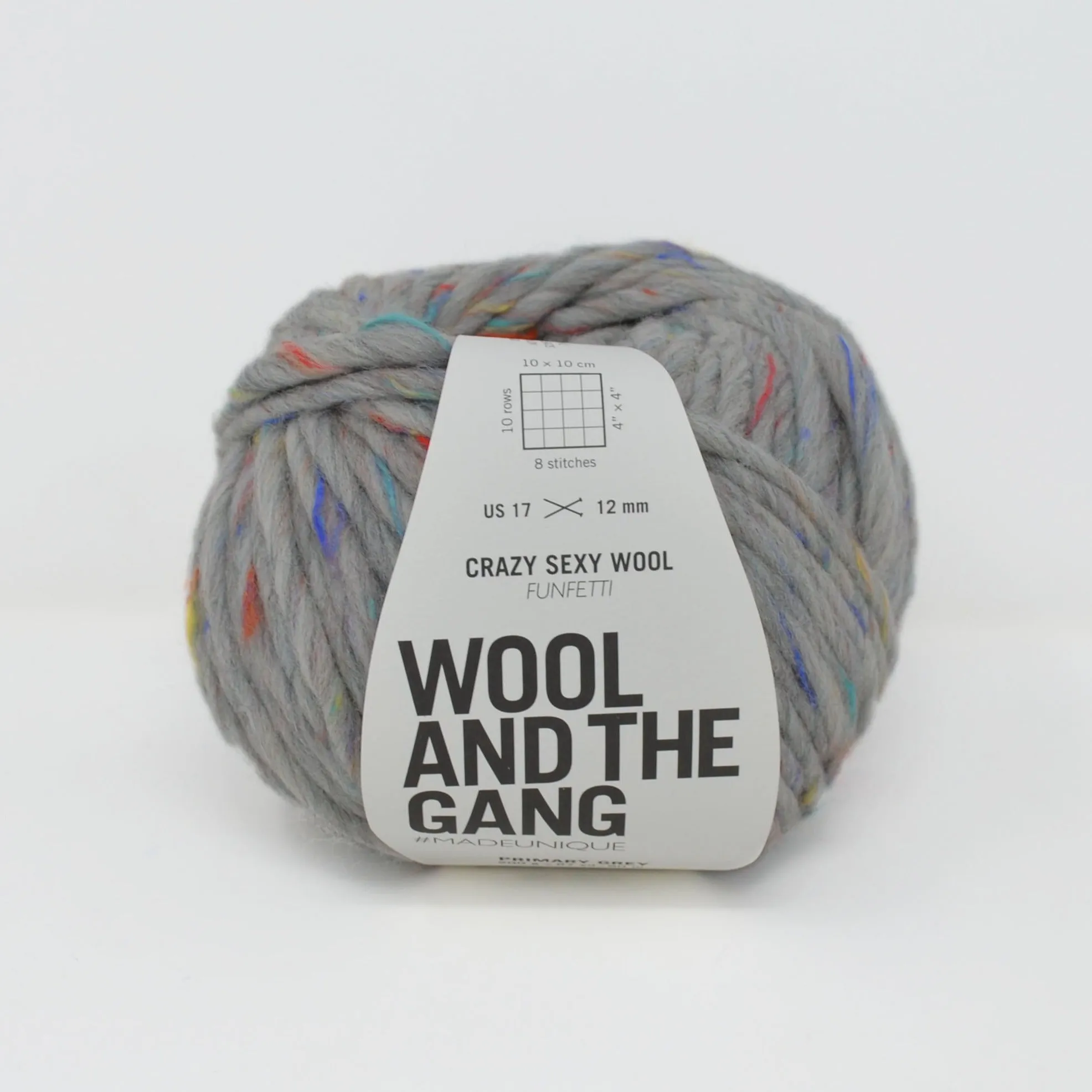 Crazy Sexy Wool - Primary Grey