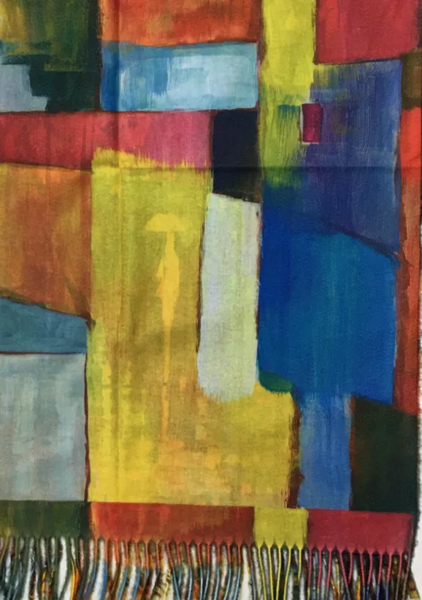Fine Art Reversible Scarf/Wrap #1