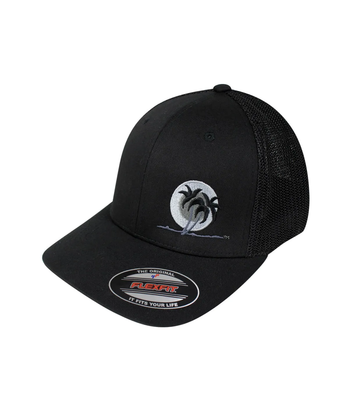 "Black Line" Meshback Flexfit Hat
