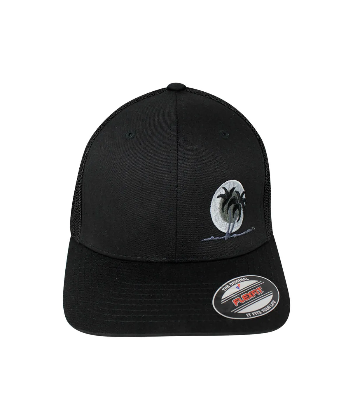 "Black Line" Meshback Flexfit Hat