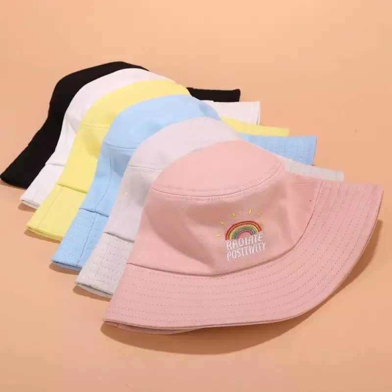 Radiate Positivity Bucket Hats 🌈