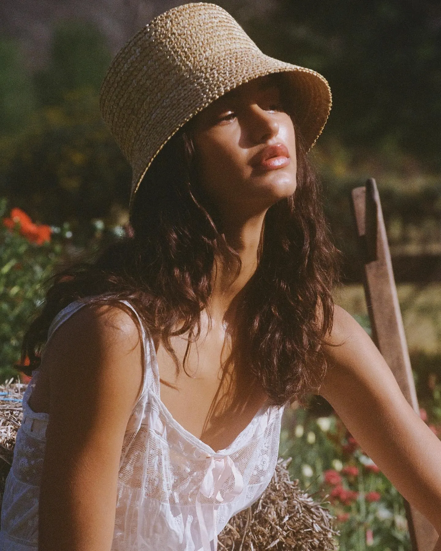 The Inca Criss Cross Bucket Hat in Natural