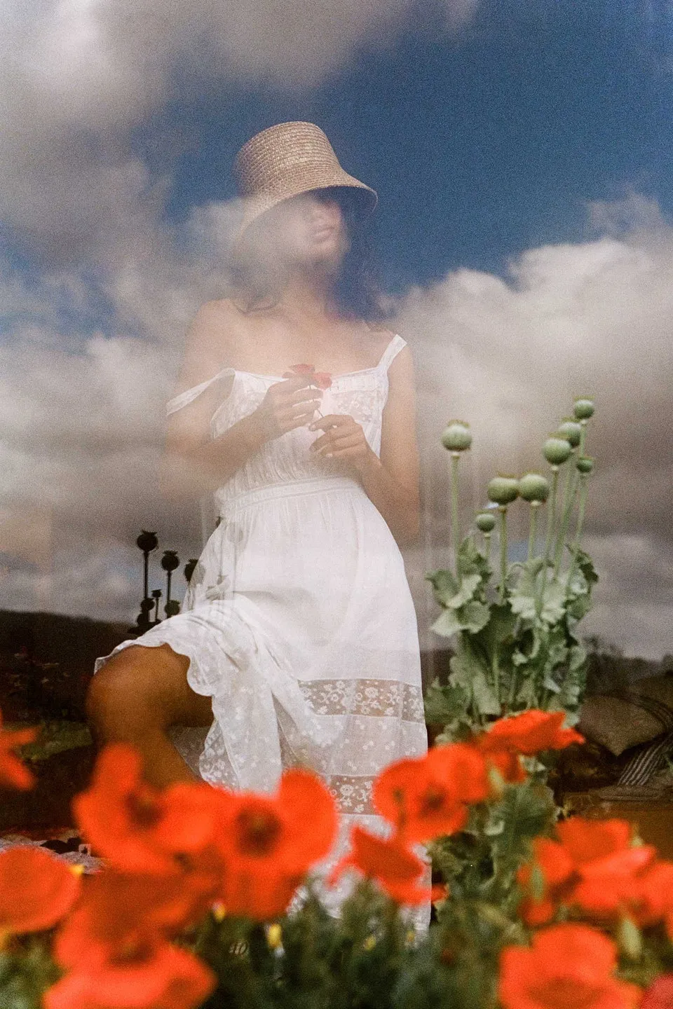 The Inca Criss Cross Bucket Hat in Natural