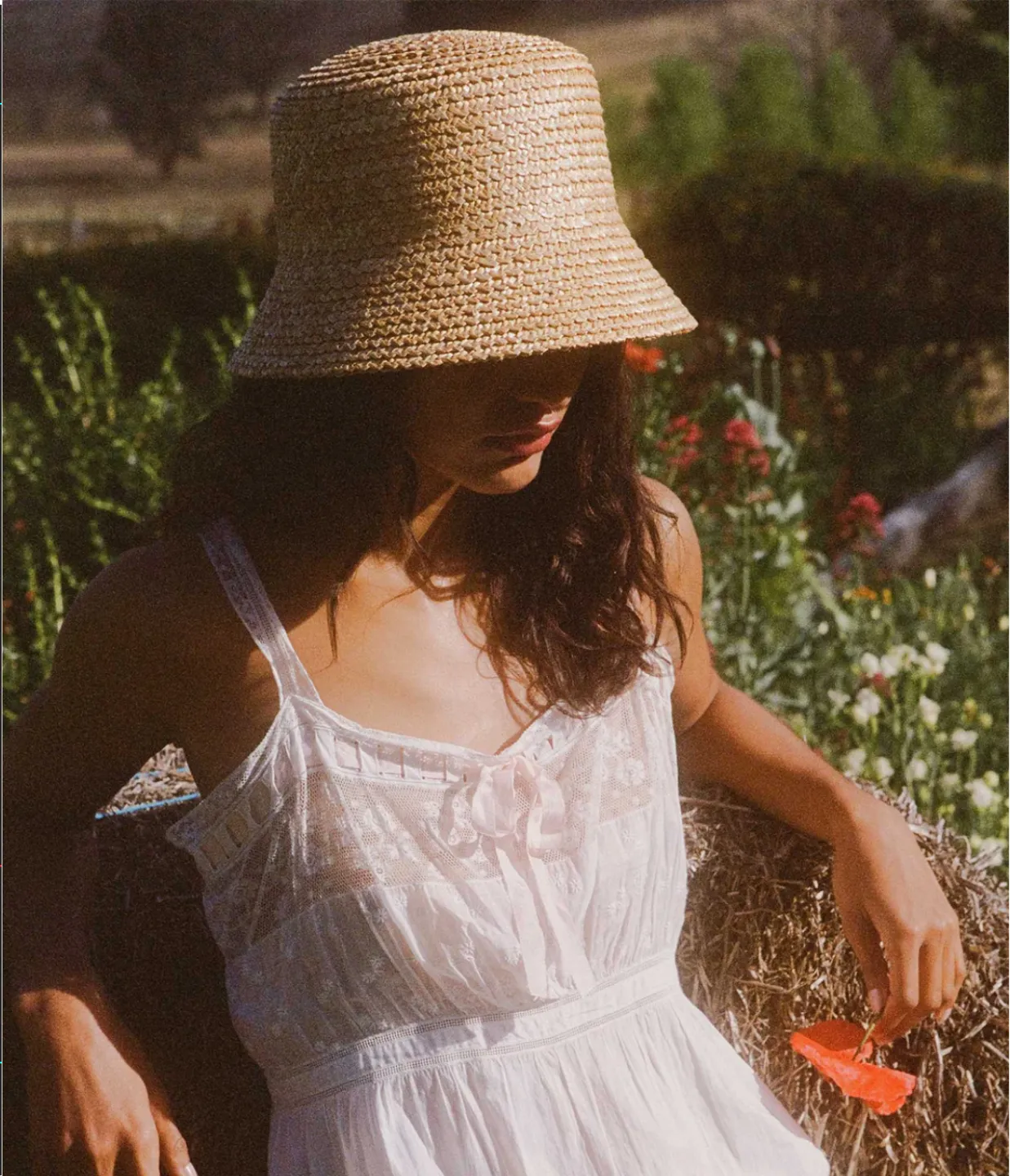 The Inca Criss Cross Bucket Hat in Natural