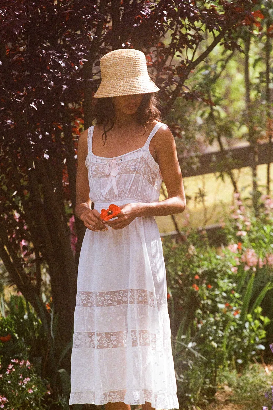 The Inca Criss Cross Bucket Hat in Natural