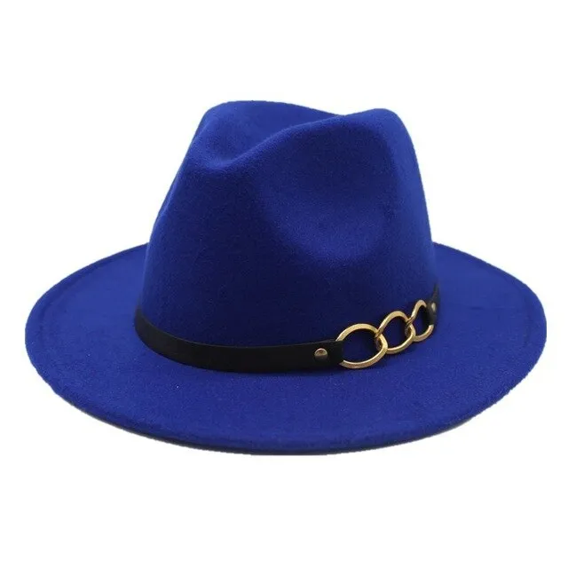 Winter Autumn Imitation Woolen Fedora Hats